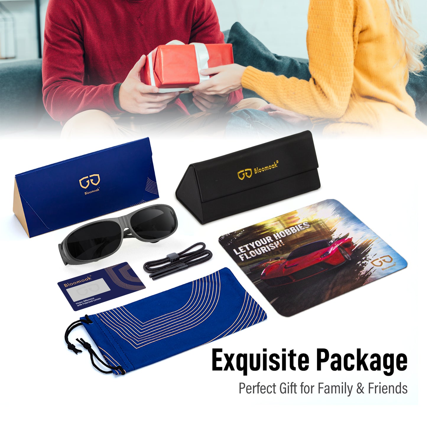 Luca T. - Bloomoak Super Dark Polarised Driving Sunglasses