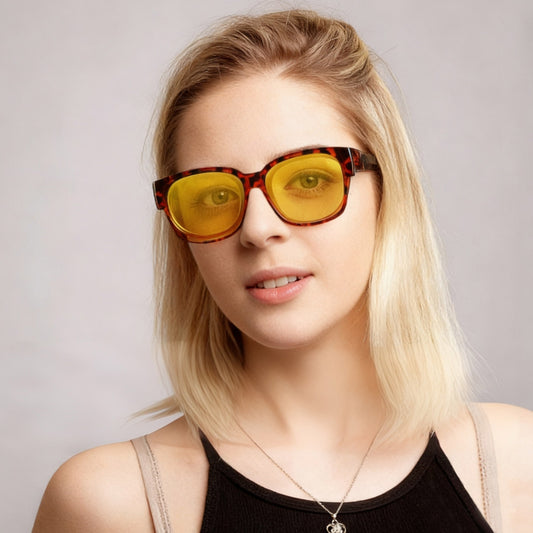Julian T. - Bloomoak Amber Tortoise Fit Over Night Driving Glasses