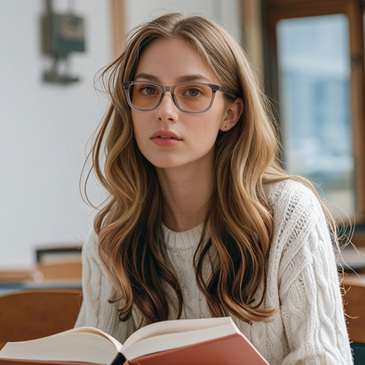 Anna P. - Bloomoak Pink Blue Light Glasses