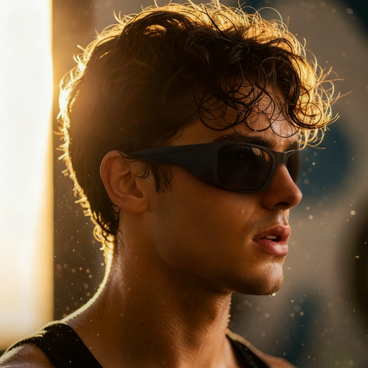 Ryan K. - Bloomoak Super Dark Wraparound Sunglasses