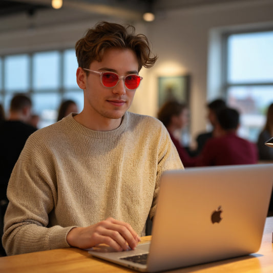 Eliot H. - Bloomoak Red Blue Light Glasses