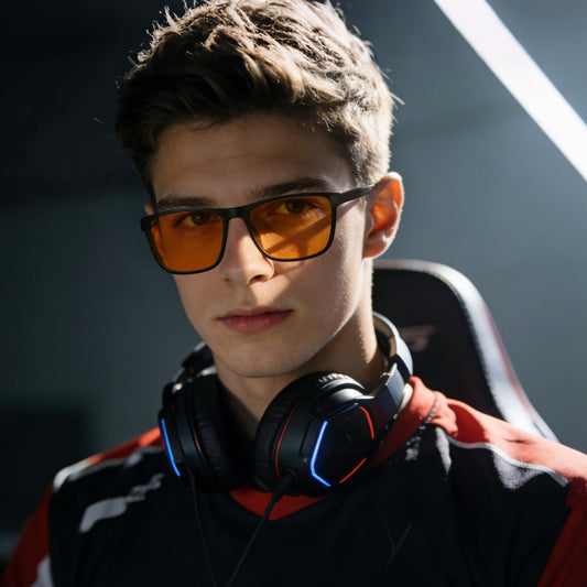 Mila F. - Bloomoak Orange Blue Light Glasses