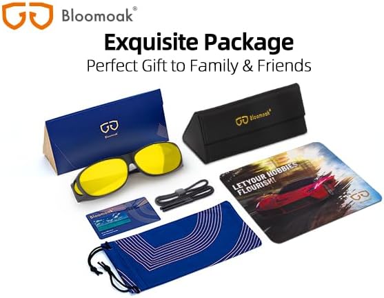 Gabe W. - Bloomoak Black Fit Over Night Driving Glasses