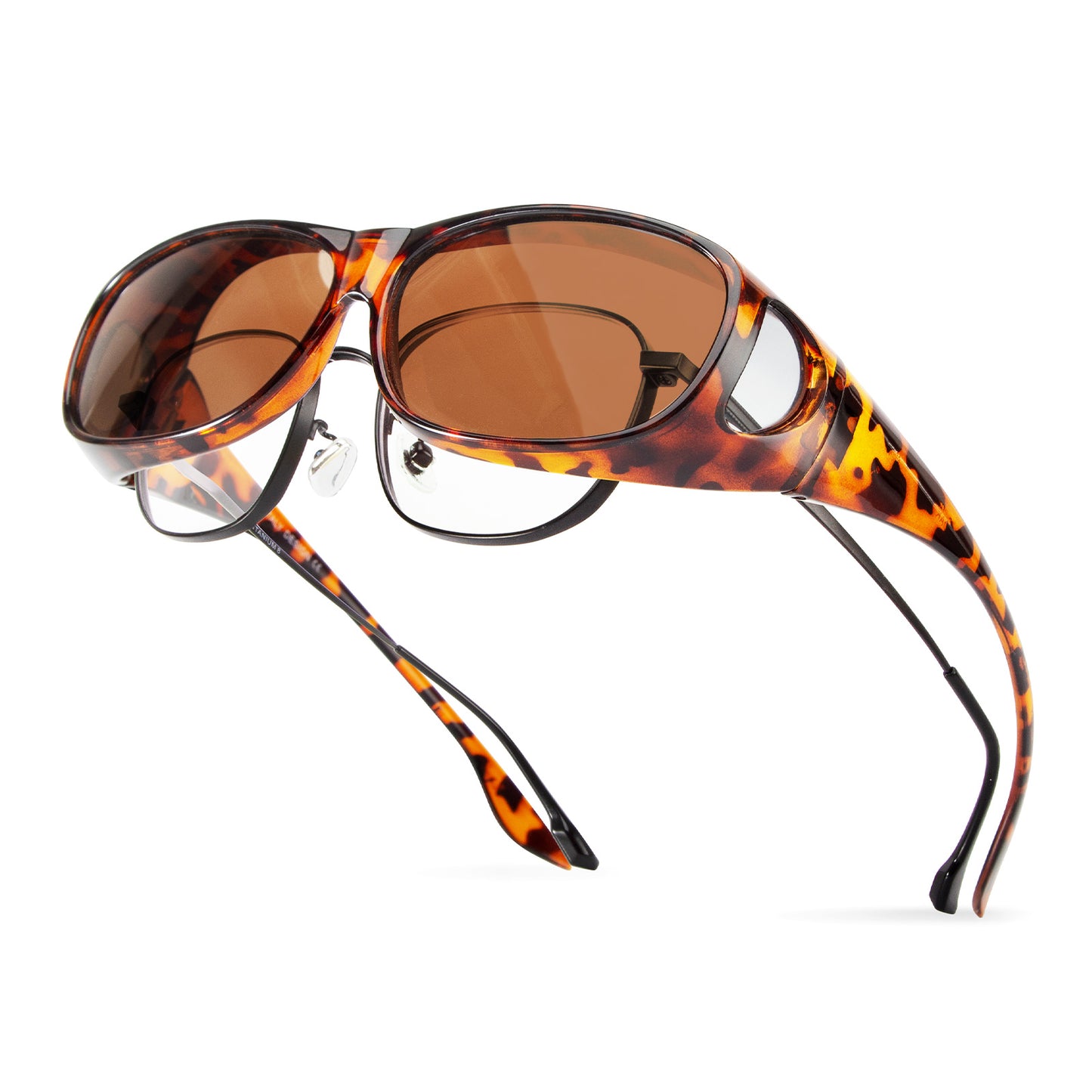 Polarized Over Glasses Anti-Glare UV 400 Protection - Wrap Around Sunglasses