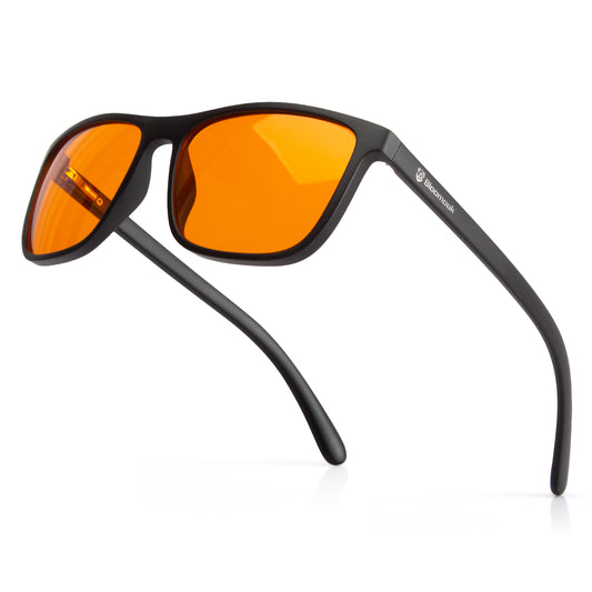 Bloomoak 99%Blue Light Blocking Glasses, Sleep Glasses, Suitable for Screens, Games, TVs, Mobile Phones