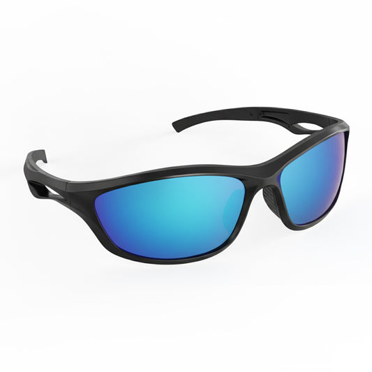 Levi C. - Bloomoak Ice Blue Polarised Sport Sunglasses
