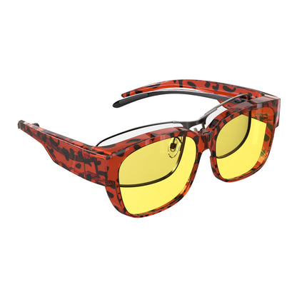 Julian T. - Bloomoak Amber Tortoise Fit Over Night Driving Glasses