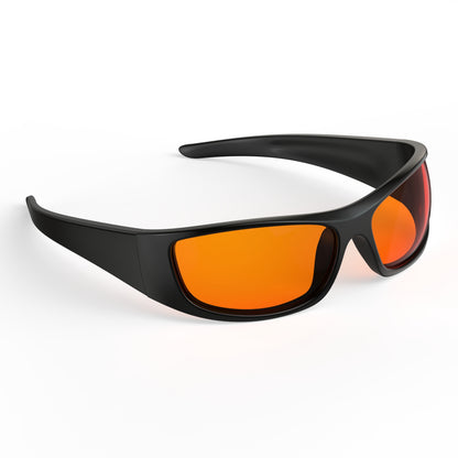 Kai T. - Bloomoak Orange Wraparound Blue Light Glasses