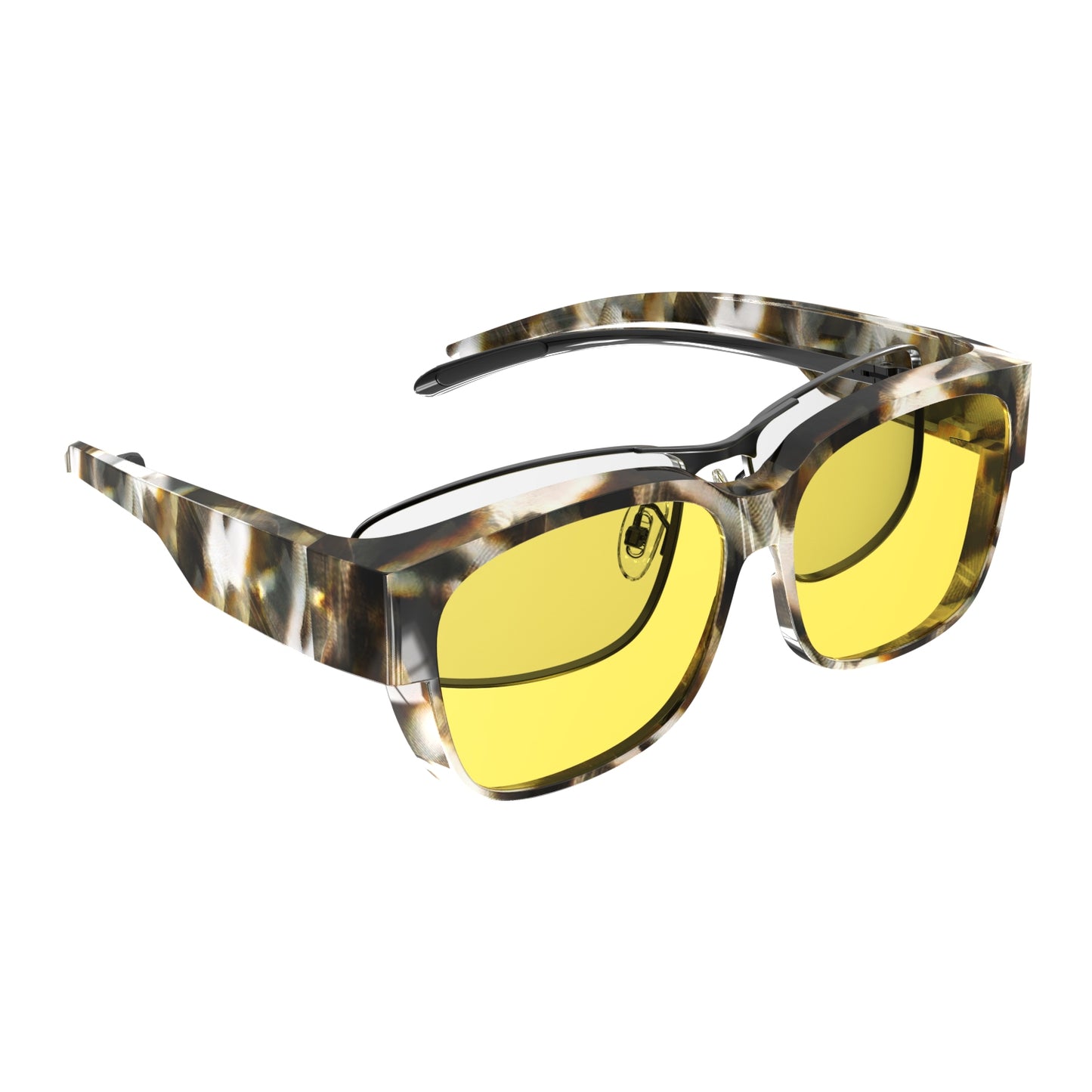 Maya L. - Bloomoak Marble Tortoise Fit Over Night Driving Glasses