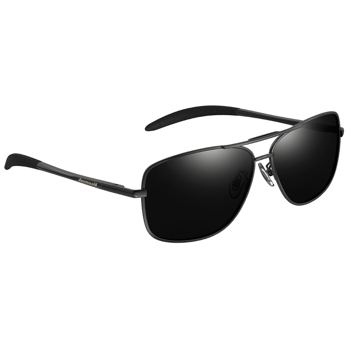 Ethan J. - Bloomoak Black Aviator Polarised Driving Sunglasses