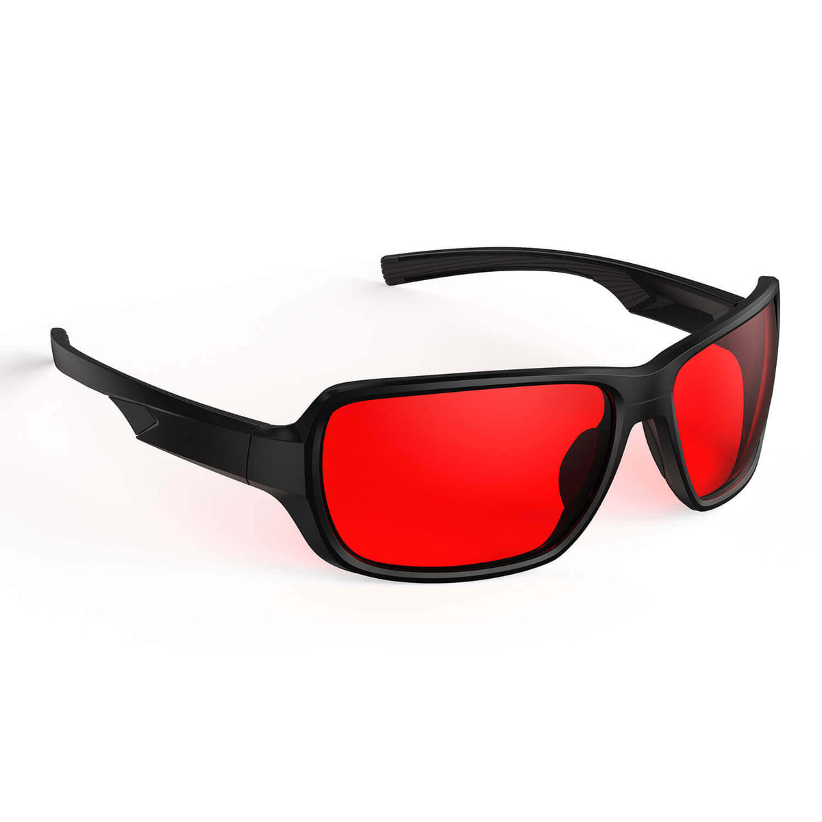 Soren P. - Bloomoak Red Wraparound Blue Light Glasses