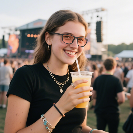 Mira T. - Bloomoak Pink Night Driving Glasses