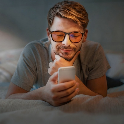 Sophie R. - Bloomoak Orange Blue Light Glasses