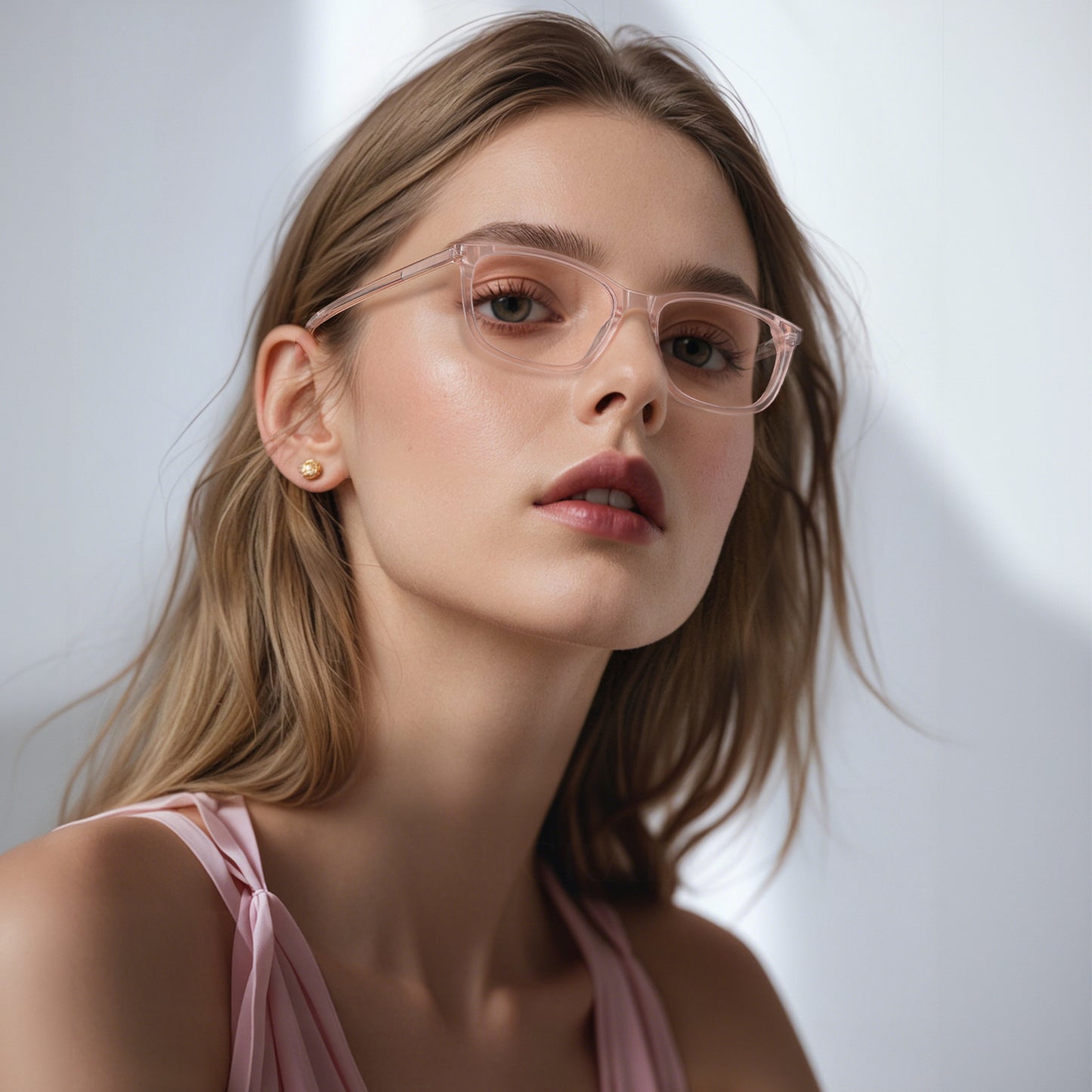 Paige F. - Bloomoak Light Pink Blue Light Glasses