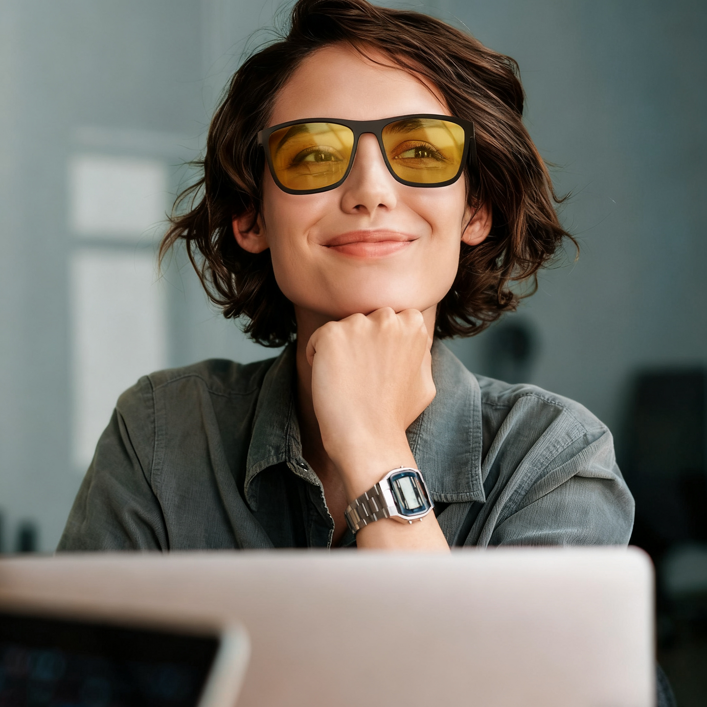 Aiden H. - Bloomoak Yellow Blue Light Glasses