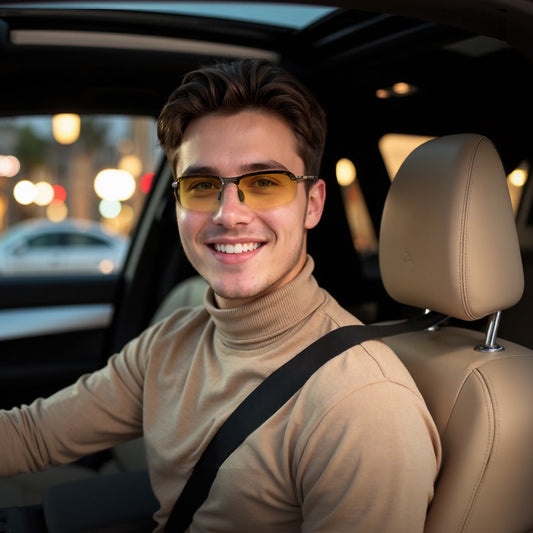 Eric H. - Bloomoak Gradient Brown-Yellow Night Driving Glasses