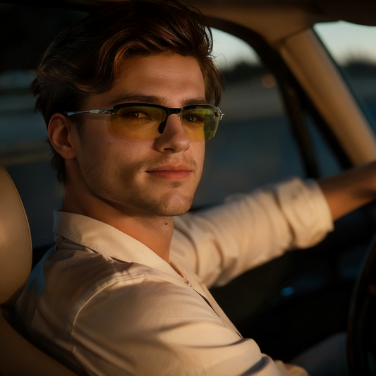 Adam C. - Bloomoak Gradient Green-Yellow Night Driving Glasses