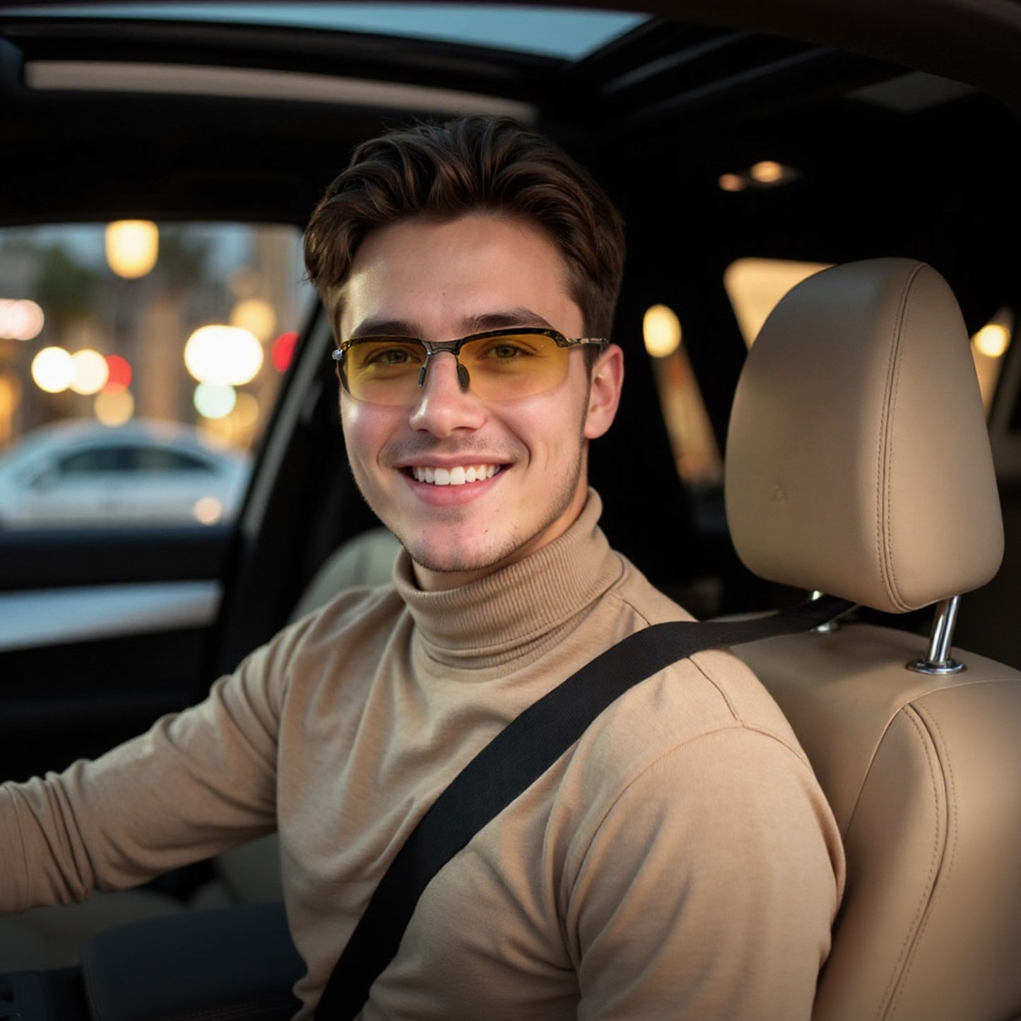 Victor S. - Bloomoak Gradient Orange-Yellow Night Driving Glasses