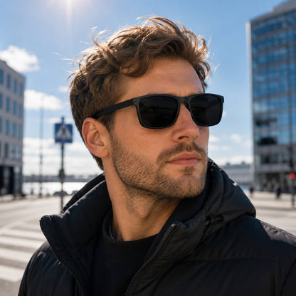 Ryan K. - Bloomoak Super Dark Wraparound Sonnenbrille