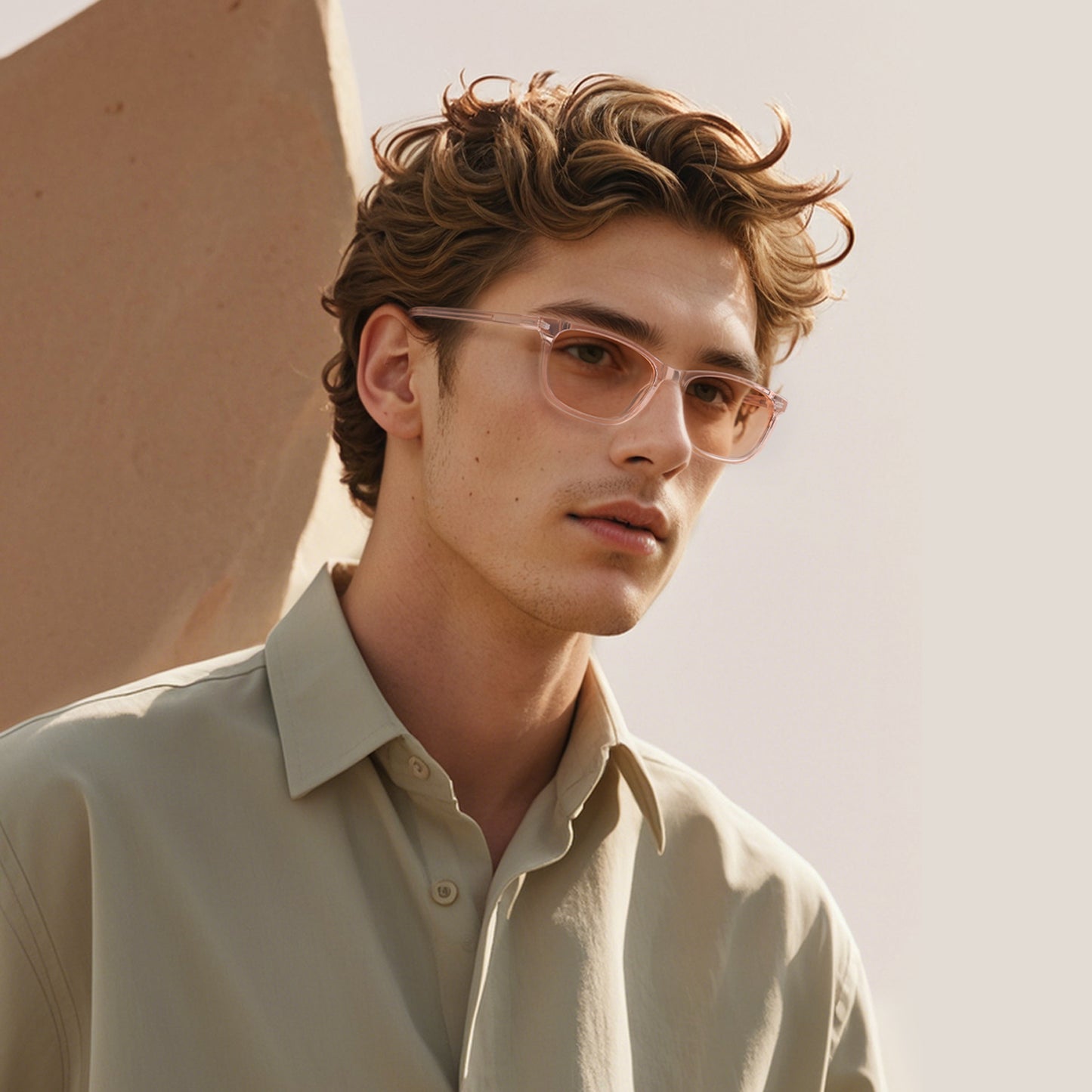 Leona M. - Bloomoak Pink Blue Light Glasses