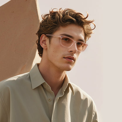 Leona M. - Bloomoak Pink Blue Light Glasses