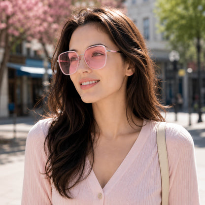 Sienna V. - Bloomoak Pink Polarized Sunglasses