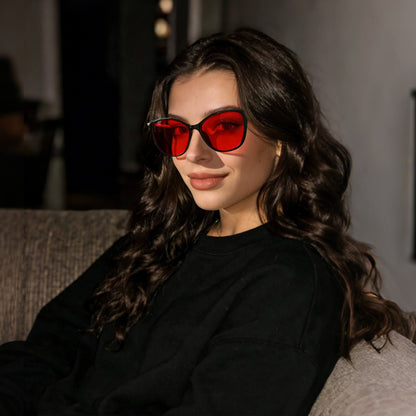Alba M. - Bloomoak Red Blue Light Glasses