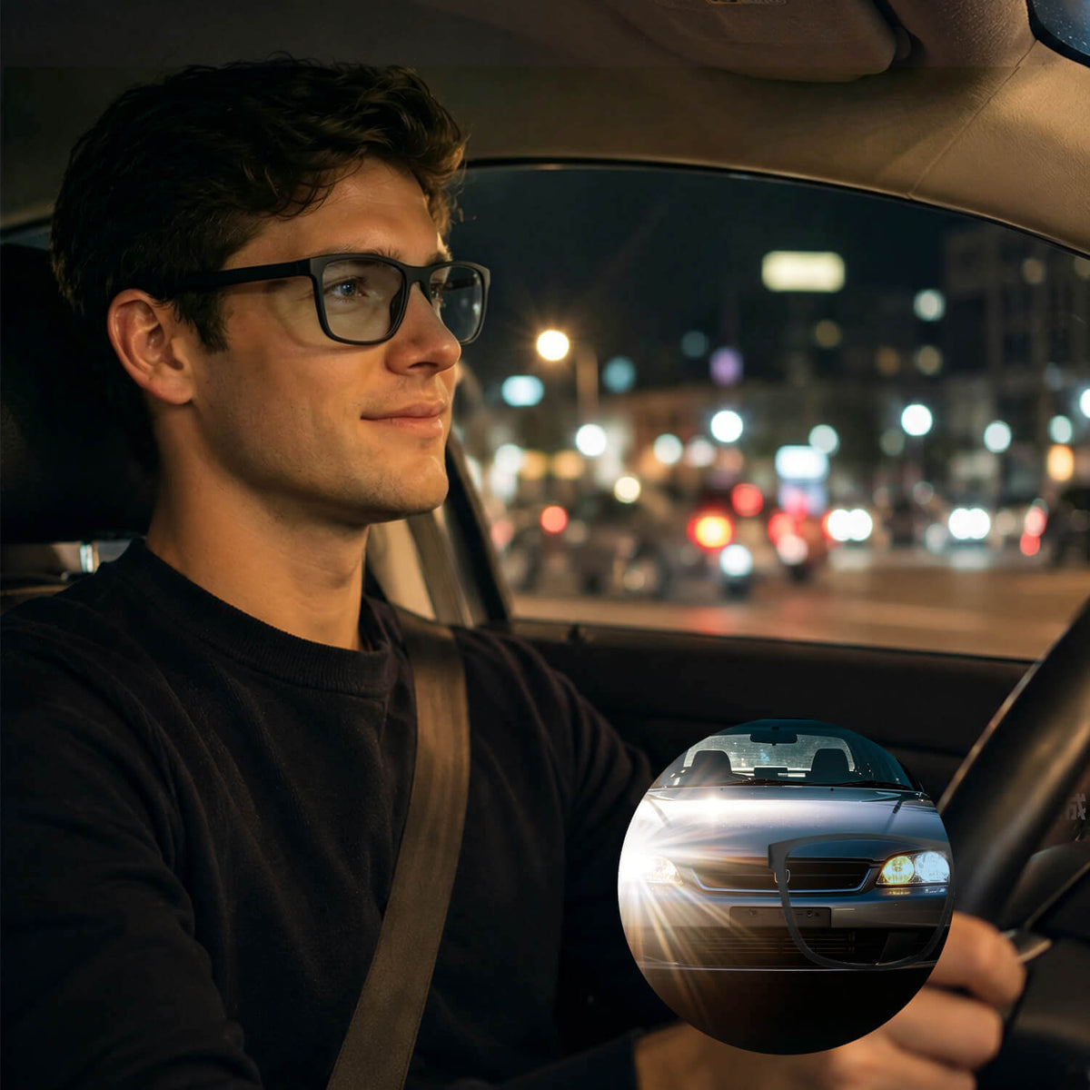 Jules H. - Bloomoak Blue Night Driving Glasses
