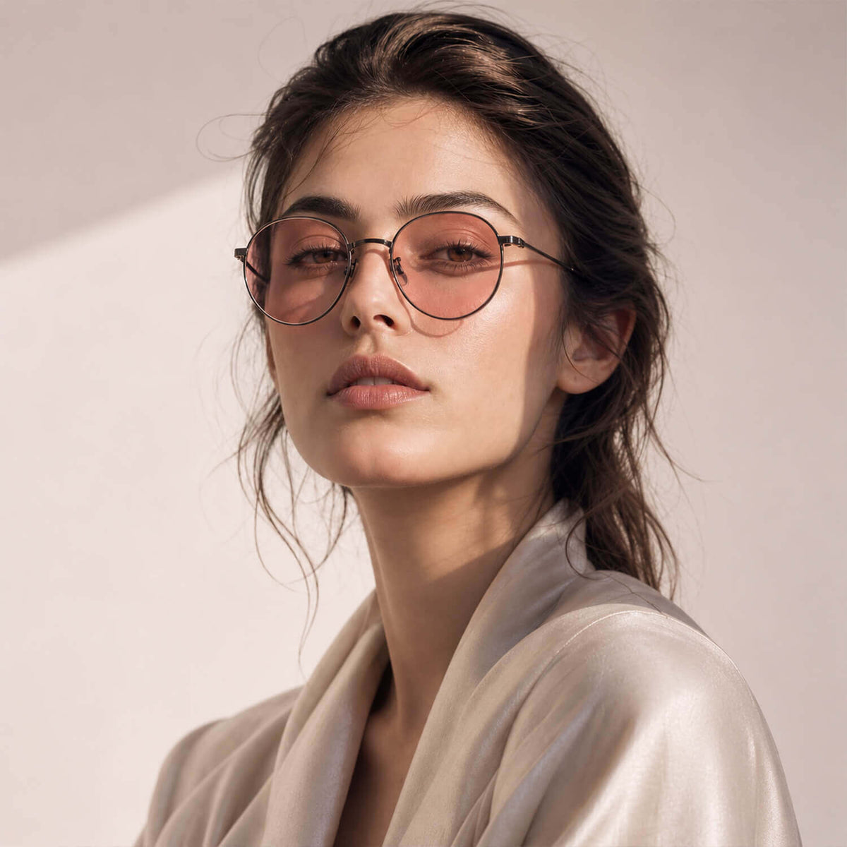 Tessa Z. - Bloomoak Light Pink Blue Light Glasses