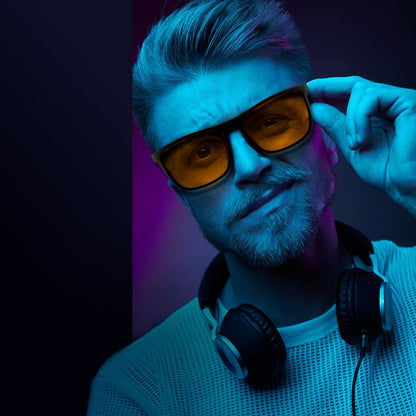 Mila F. - Bloomoak Orange Blue Light Glasses