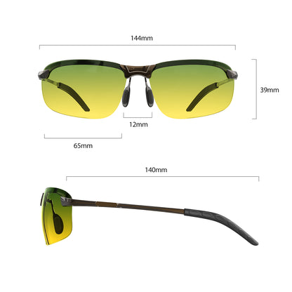 Adam C. - Bloomoak Gradient Green-Yellow Night Driving Glasses