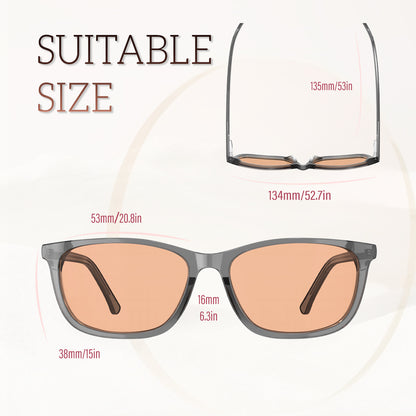 Anna P. - Bloomoak Pink Blue Light Glasses