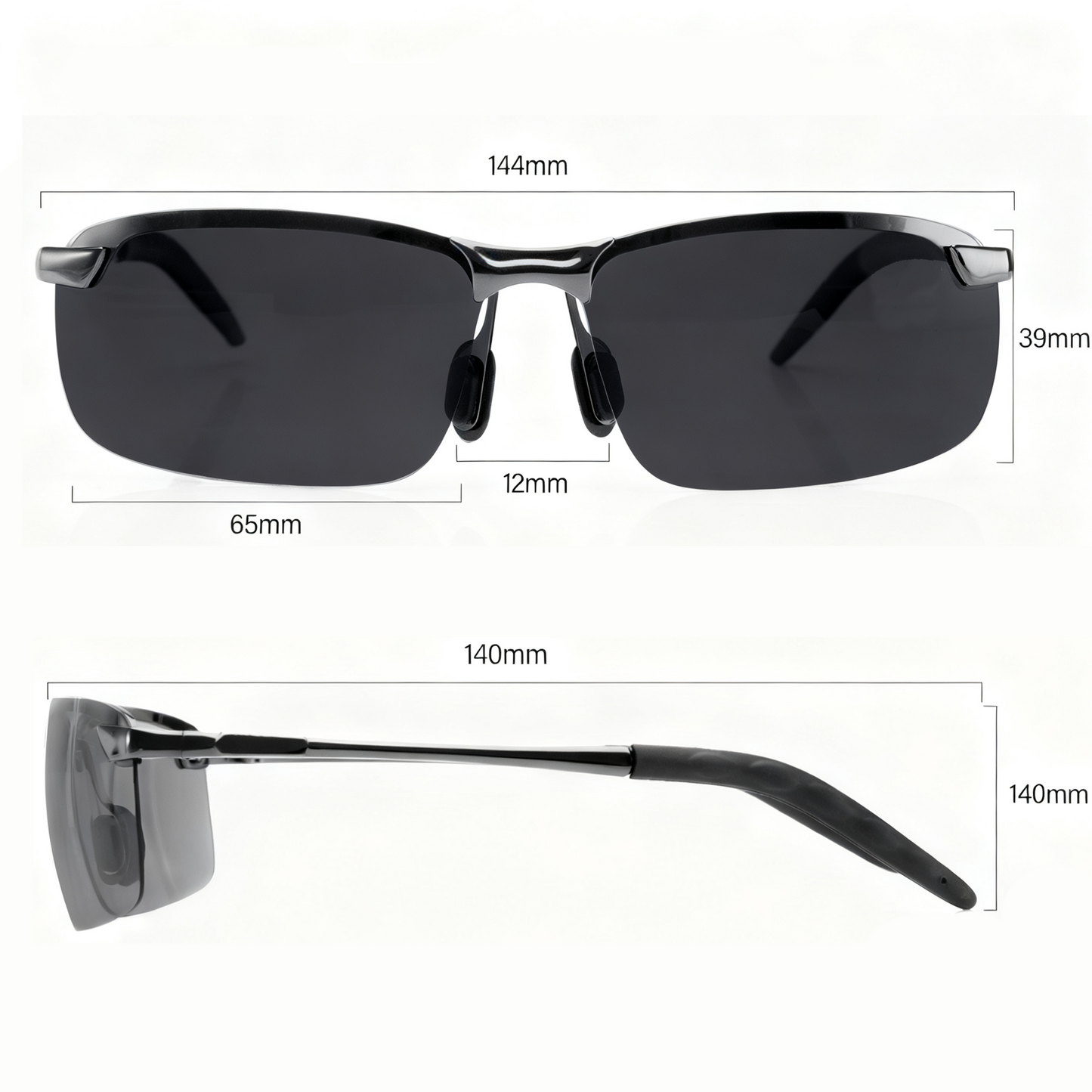 Luca T. - Bloomoak Super Dark Polarised Driving Sunglasses