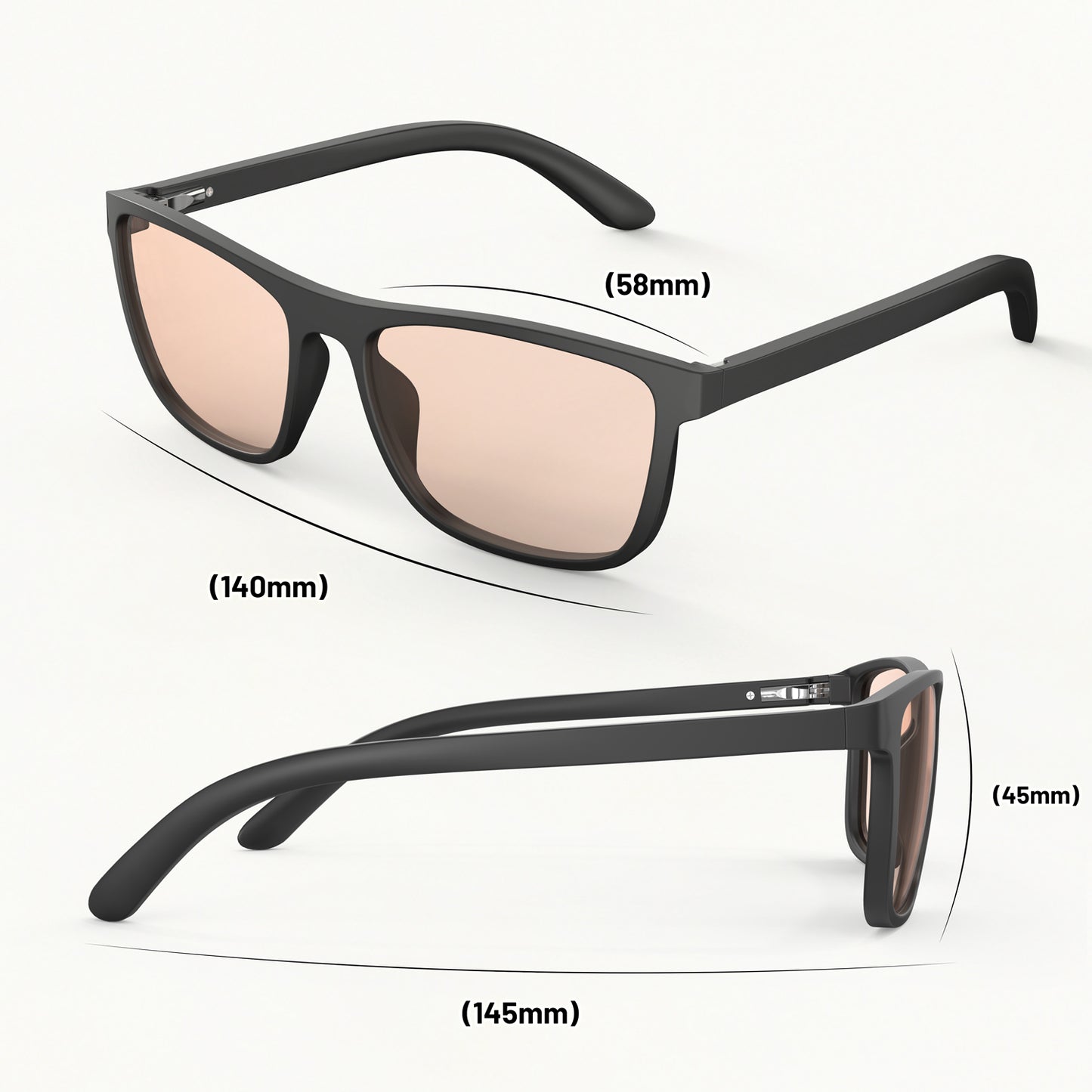 Mira T. - Bloomoak Pink Night Driving Glasses