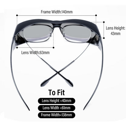 Owen R. - Bloomoak Photochromic Polarised Fit Over Sunglasses