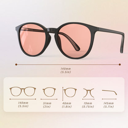 Rhea M. - Bloomoak Pink Blue Light Glasses