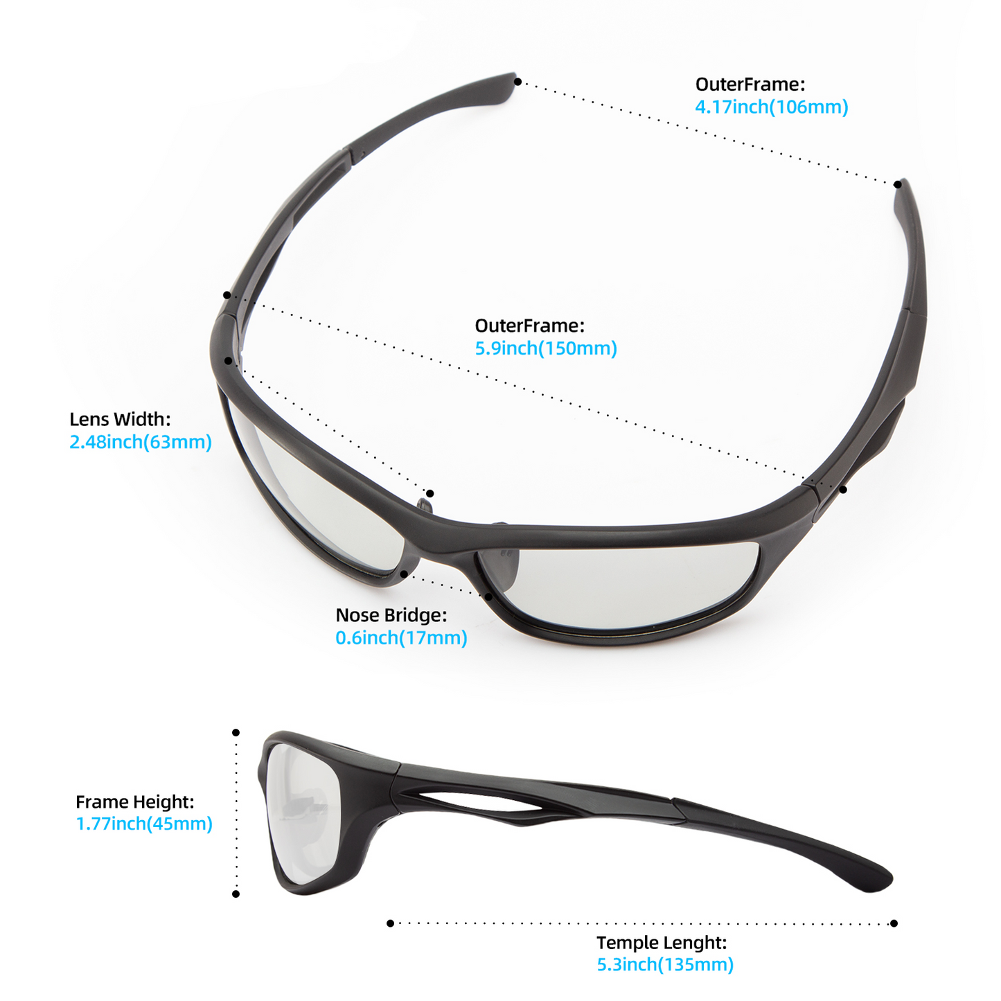 Xavier F. - Bloomoak Photochromic Sport Sunglasses