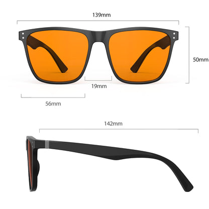 Ellie T. - Gafas graduadas Bloomoak Orange Blue Light