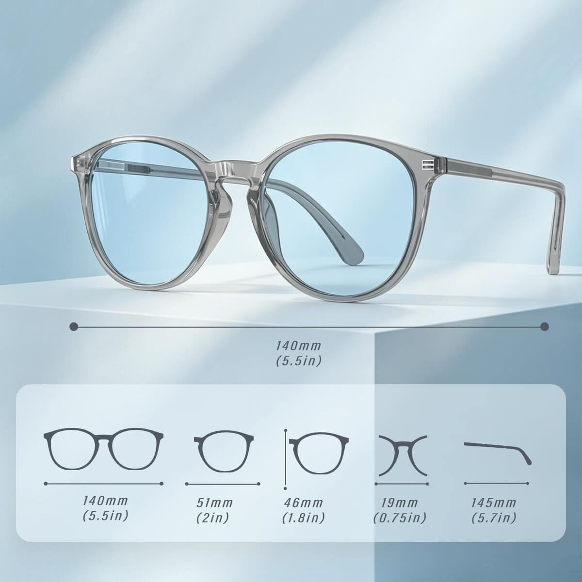 Emil S. - Bloomoak FlickerEase Blue Light Glasses Prescription