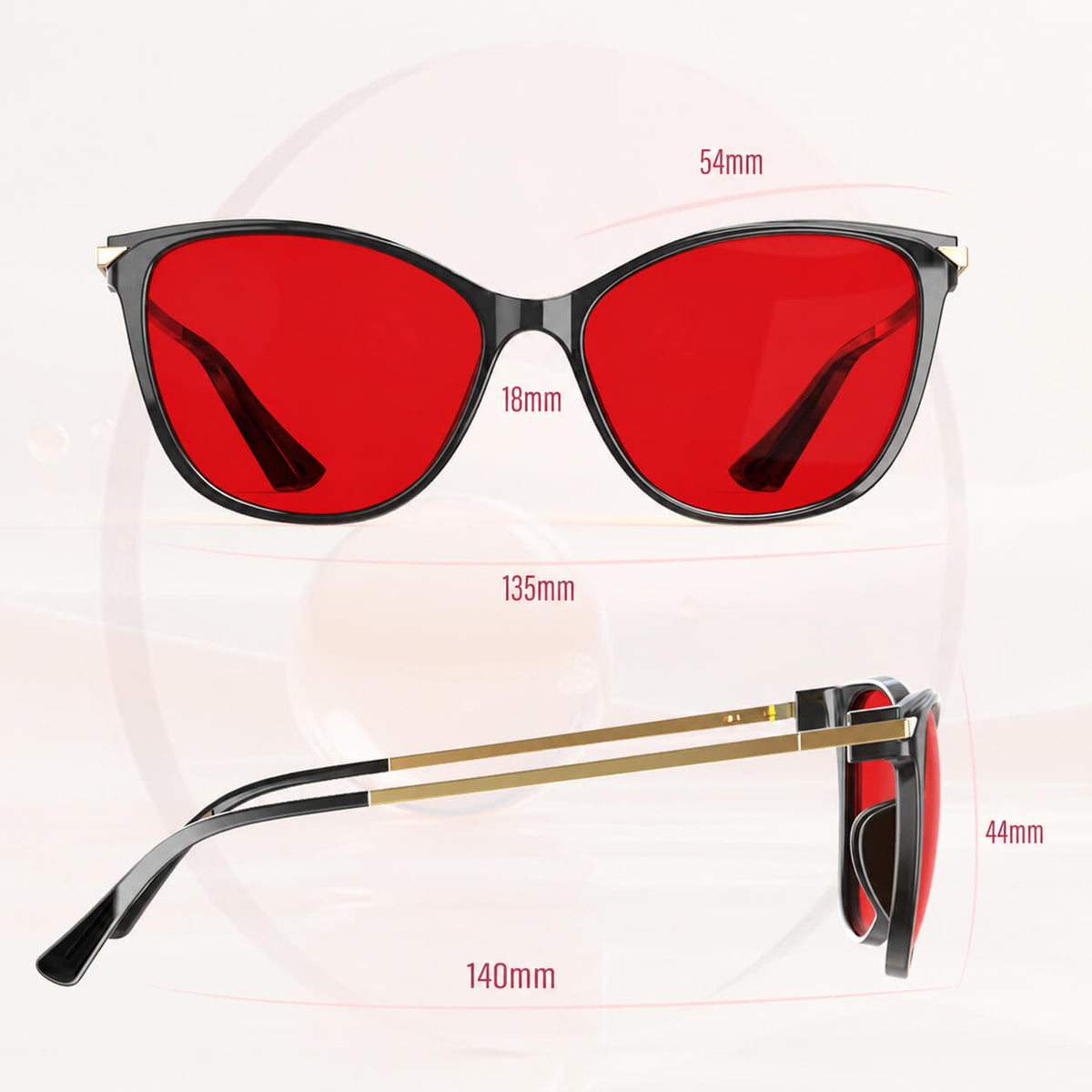 Alba M. - Bloomoak Red Blue Light Glasses