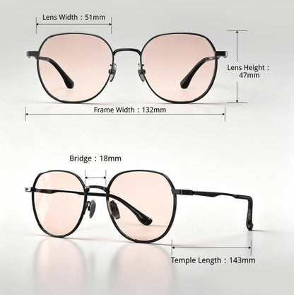 Tessa Z. - Bloomoak Light Pink Blue Light Glasses