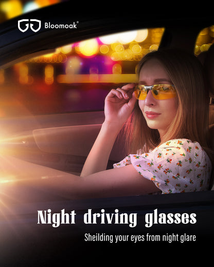 Tony M- Bloomoak UV400 Night Driving Glasses