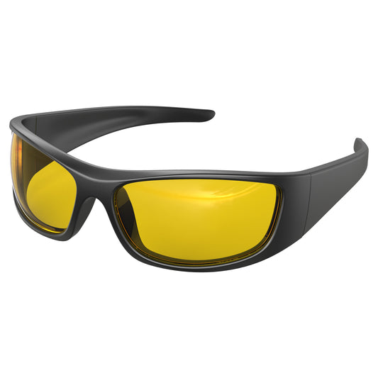 Bloomoak Wraparound Anti Headlight Glare Glasses, Polarized Windproof  Night Cycling Glasses for Motorcycle