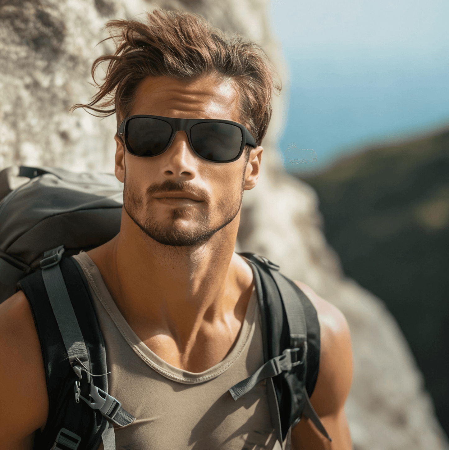 Dylan M. - Bloomoak Super Dark XL Fit Wraparound Sunglasses