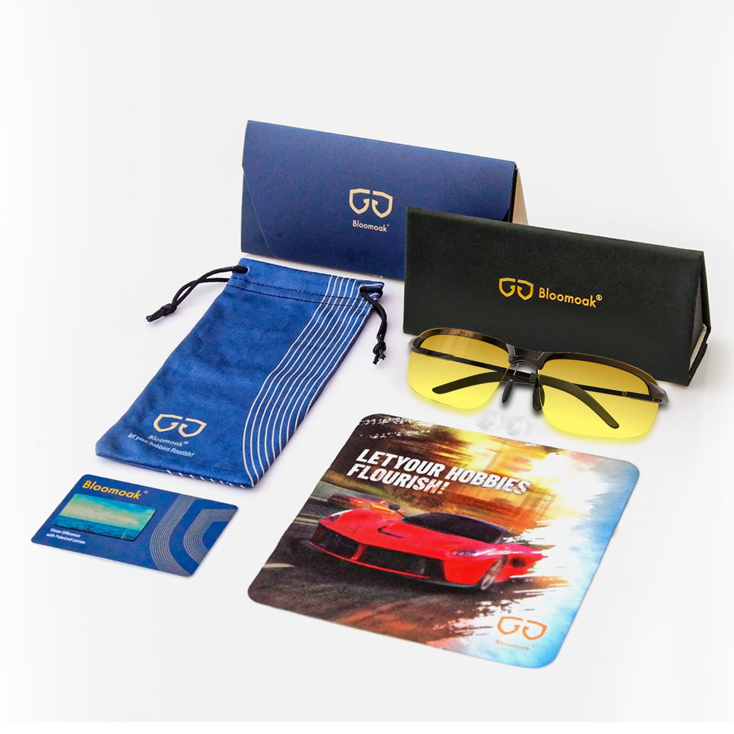 Eric H. - Bloomoak Gradient Brown-Yellow Night Driving Glasses