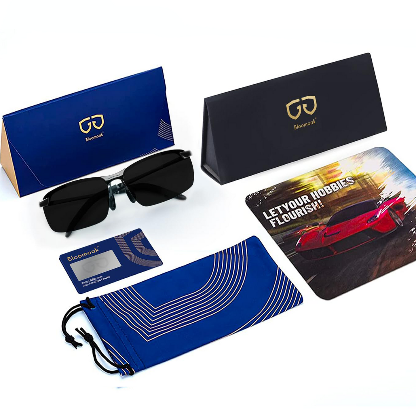 Luca T. - Bloomoak Super Dark Polarised Driving Sunglasses