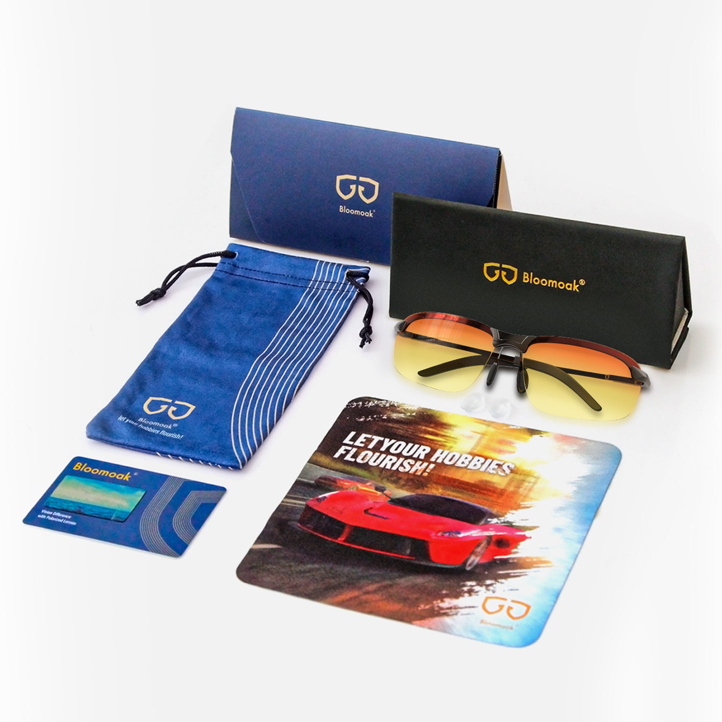 Victor S. - Bloomoak Gradient Orange-Yellow Night Driving Glasses