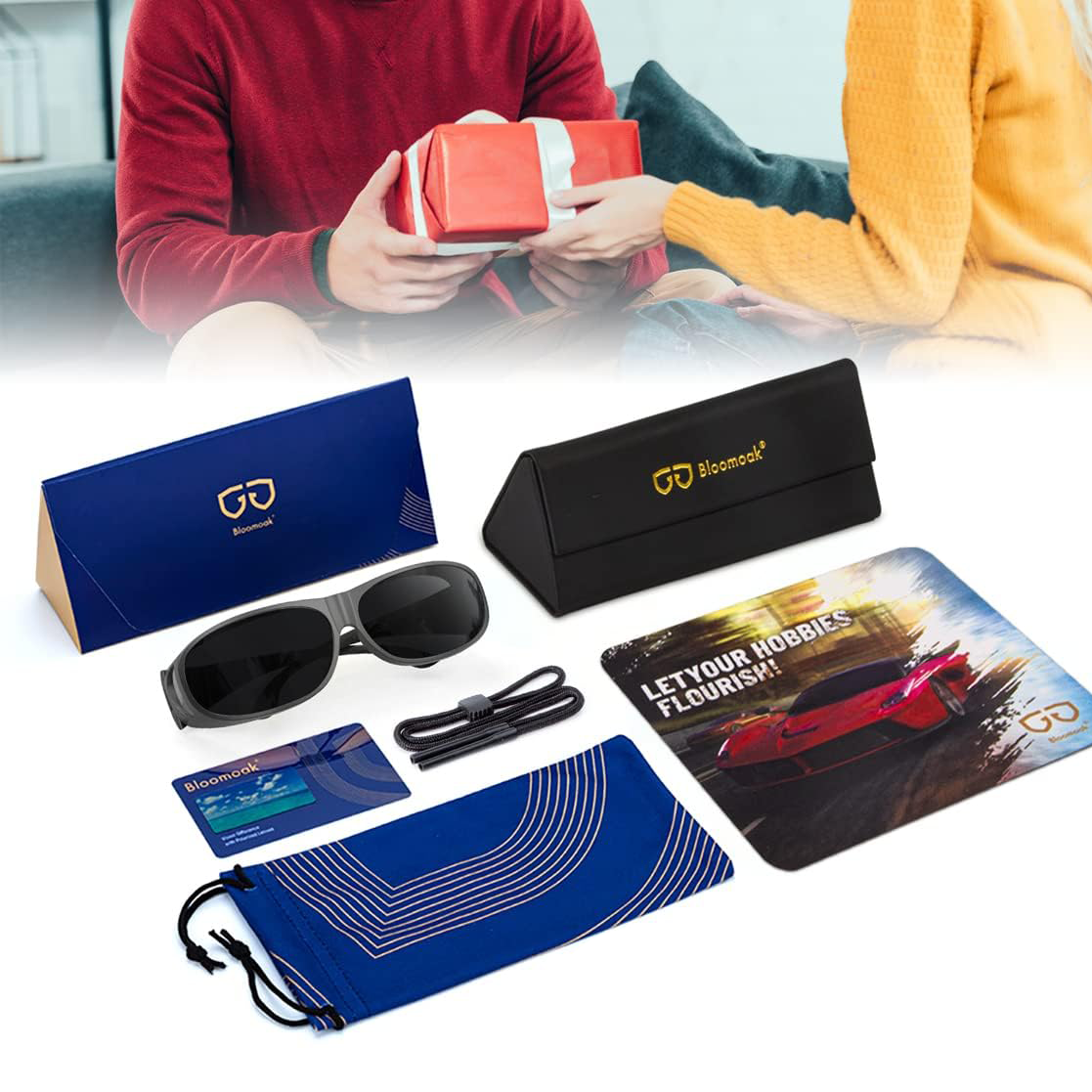 Will H. - Bloomoak Black Fit Over Polarised Sunglasses