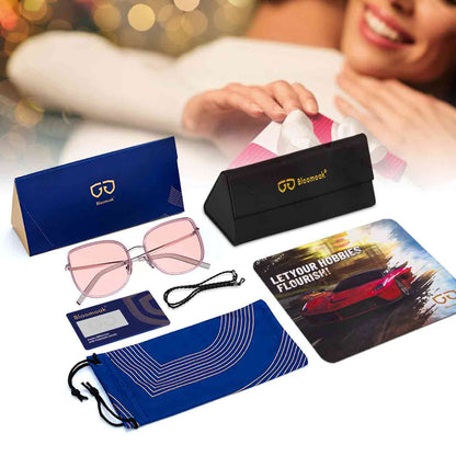 Sienna V. - Bloomoak Pink Polarized Sunglasses