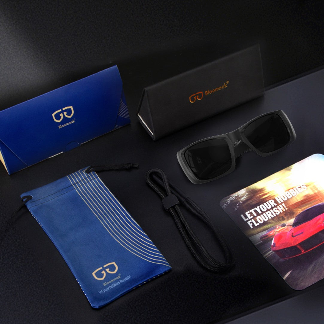 Ryan K. - Bloomoak Super Dark Wraparound Sunglasses